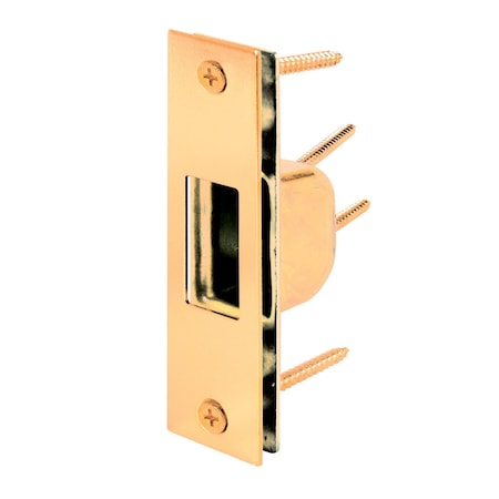 Prime-Line Prime-Line 4.875 in. H X 1.25 in. L Brass-Plated Steel High Security Box Strike U 9539